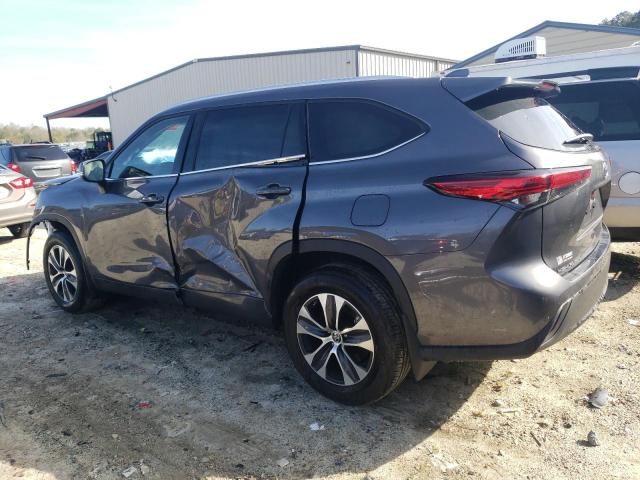 5TDGZRBHXNS185965 - 2022 TOYOTA HIGHLANDER XLE Qara foto 2