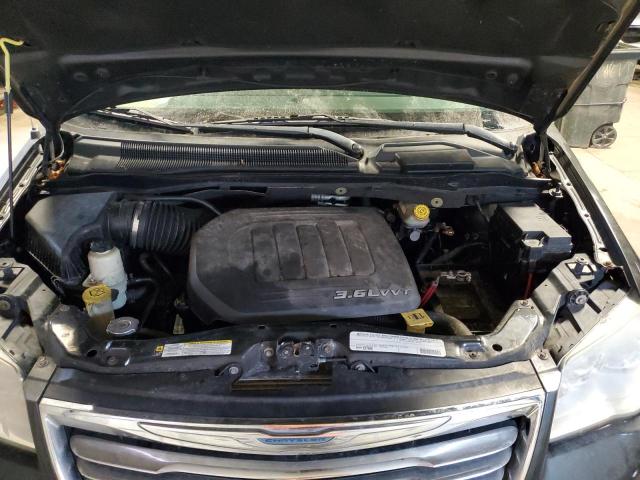 2A4RR8DG1BR758614 - 2011 CHRYSLER TOWN & COU TOURING L BLACK photo 12