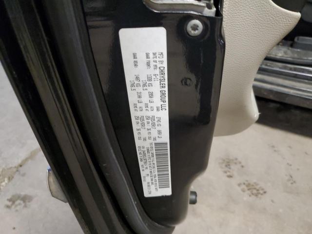 2A4RR8DG1BR758614 - 2011 CHRYSLER TOWN & COU TOURING L BLACK photo 13