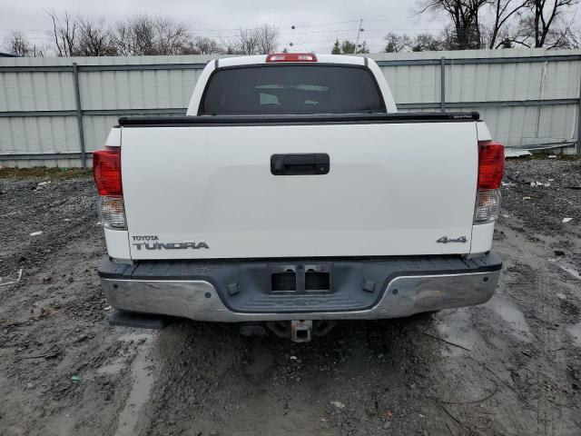 5TFHY5F18CX255872 - 2012 TOYOTA TUNDRA CREWMAX LIMITED WHITE photo 6