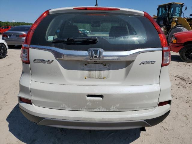 5J6RM4H30FL089572 - 2015 HONDA CR-V LX WHITE photo 6