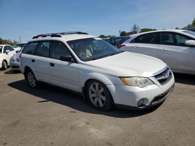 4S4BP61CX87315550 - 2008 SUBARU OUTBACK 2.5I WHITE photo 4