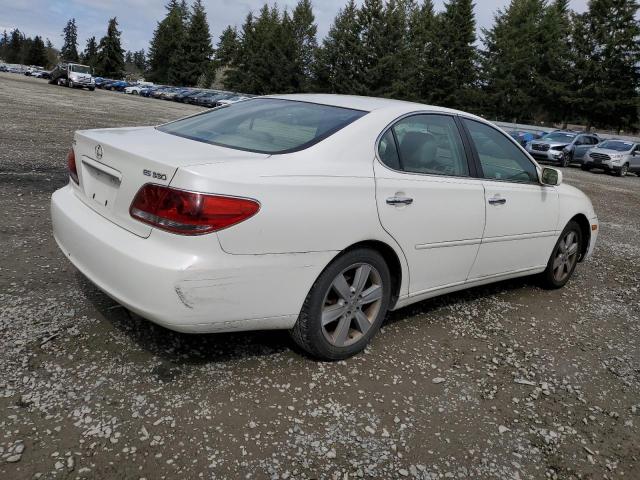 JTHBA30G965171442 - 2006 LEXUS ES 330 WHITE photo 3