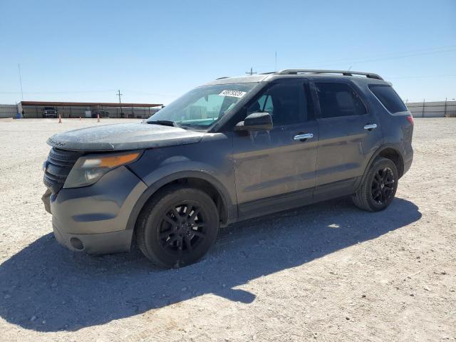 1FM5K8AR5DGC20920 - 2013 FORD EXPLORER POLICE INTERCEPTOR 灰色 照片 1