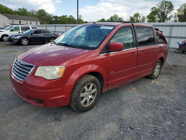 2A8HR54P48R767583 - 2008 CHRYSLER TOWN & COU TOURING წითელი ფოტო 1