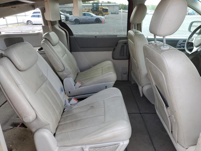 2A8HR54P48R767583 - 2008 CHRYSLER TOWN & COU TOURING წითელი ფოტო 11