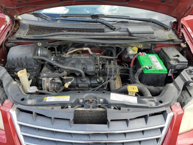 2A8HR54P48R767583 - 2008 CHRYSLER TOWN & COU TOURING წითელი ფოტო 12