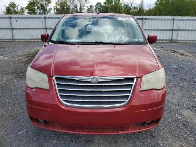 2A8HR54P48R767583 - 2008 CHRYSLER TOWN & COU TOURING წითელი ფოტო 5