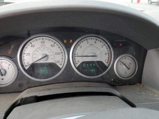 2A8HR54P48R767583 - 2008 CHRYSLER TOWN & COU TOURING წითელი ფოტო 9