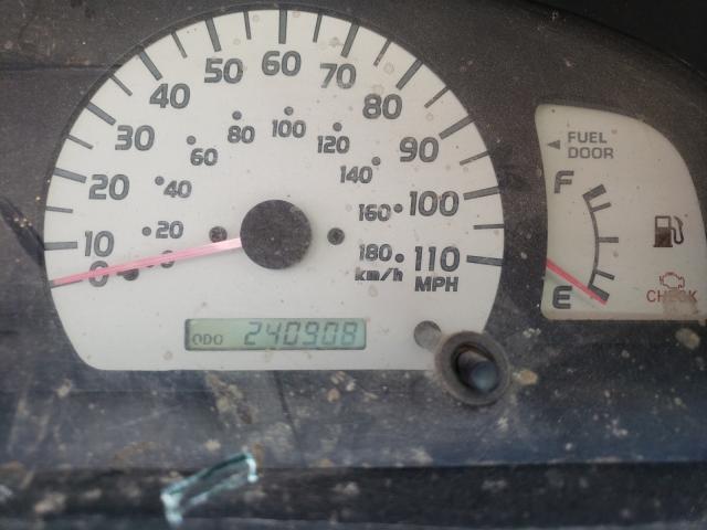 5TEGN92N72Z135251 - 2002 TOYOTA TACOMA DOUBLE CAB PRERUNNER BURGUNDY photo 8