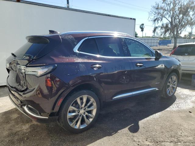 LRBFZSR49MD171375 - 2021 BUICK ENVISION AVENIR BURGUNDY photo 3