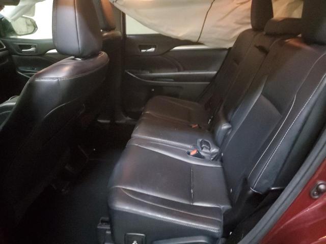 5TDJKRFH5FS138736 - 2015 TOYOTA HIGHLANDER XLE BURGUNDY photo 11