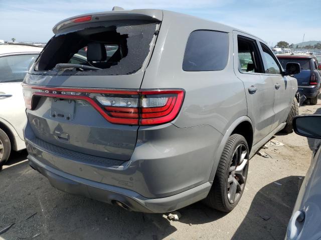 1C4SDJGJ1LC187950 - 2020 DODGE DURANGO SRT GRAY photo 3