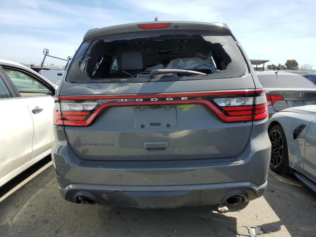 1C4SDJGJ1LC187950 - 2020 DODGE DURANGO SRT GRAY photo 6