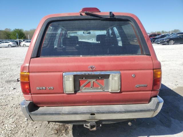 JT3VN39W4R0166796 - 1994 TOYOTA 4RUNNER VN39 SR5 红色 照片 6