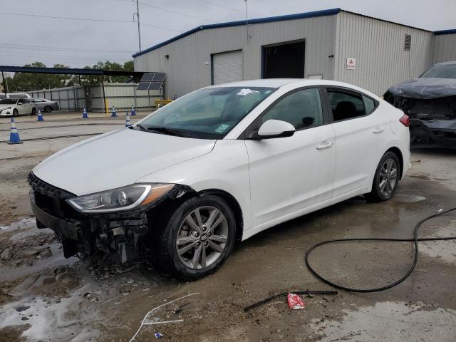 5NPD84LF7JH299136 - 2018 HYUNDAI ELANTRA SEL WHITE photo 1