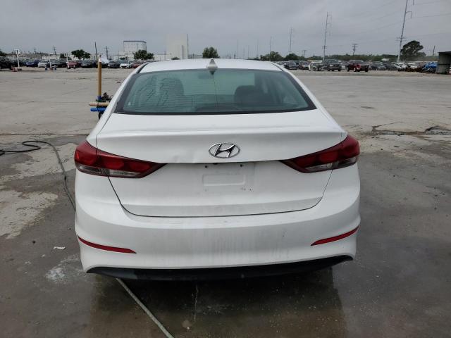 5NPD84LF7JH299136 - 2018 HYUNDAI ELANTRA SEL WHITE photo 6