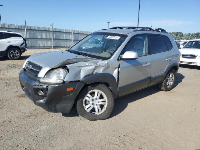 KM8JN12D88U916095 - 2008 HYUNDAI TUCSON SE SILVER photo 1