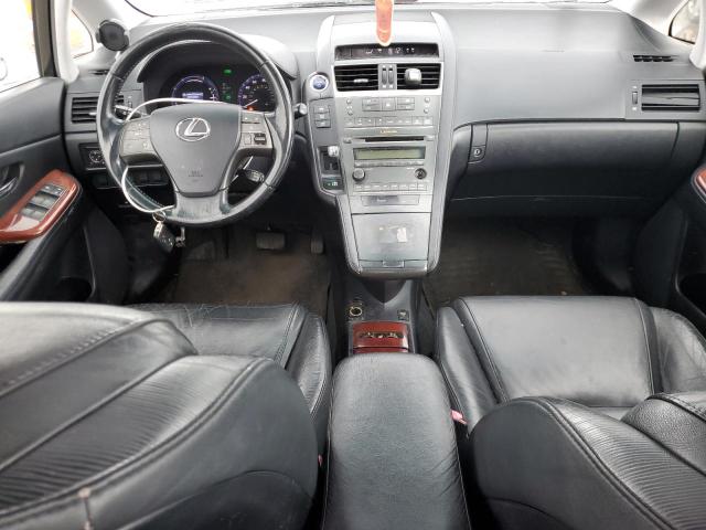 JTHBB1BA1A2011933 - 2010 LEXUS HS 250H WHITE photo 8