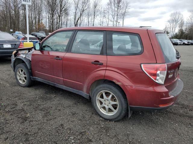 JF2SH61609G721822 - 2009 SUBARU FORESTER 2.5X RED photo 2
