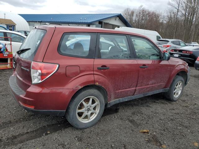 JF2SH61609G721822 - 2009 SUBARU FORESTER 2.5X RED photo 3