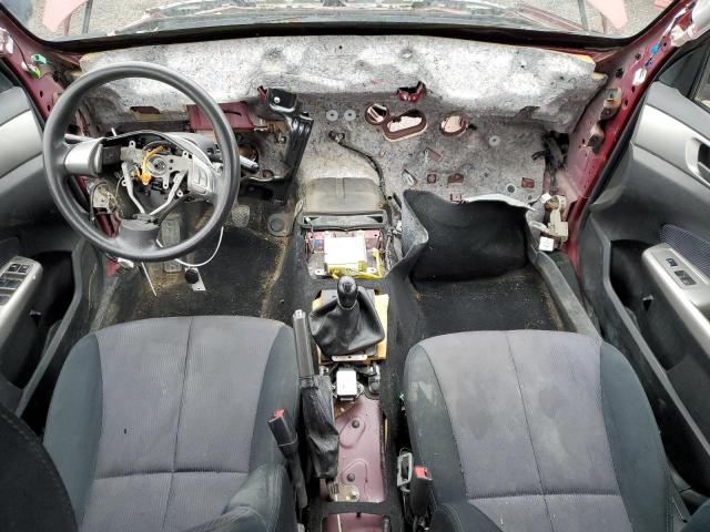 JF2SH61609G721822 - 2009 SUBARU FORESTER 2.5X RED photo 8