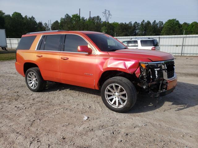 1GNSKBKC8FR142291 - 2015 CHEVROLET TAHOE K1500 LT ORANGE photo 4