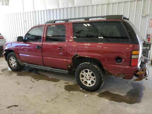 3GNFK16Z94G156756 - 2004 CHEVROLET SUBURBAN K1500 BURGUNDY photo 2