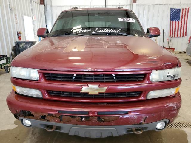 3GNFK16Z94G156756 - 2004 CHEVROLET SUBURBAN K1500 BURGUNDY photo 5