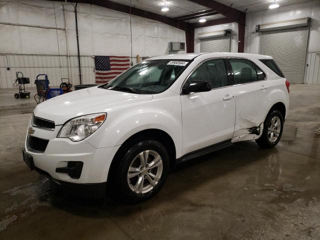 2GNALBEK9C1146575 - 2012 CHEVROLET EQUINOX LS WHITE photo 1