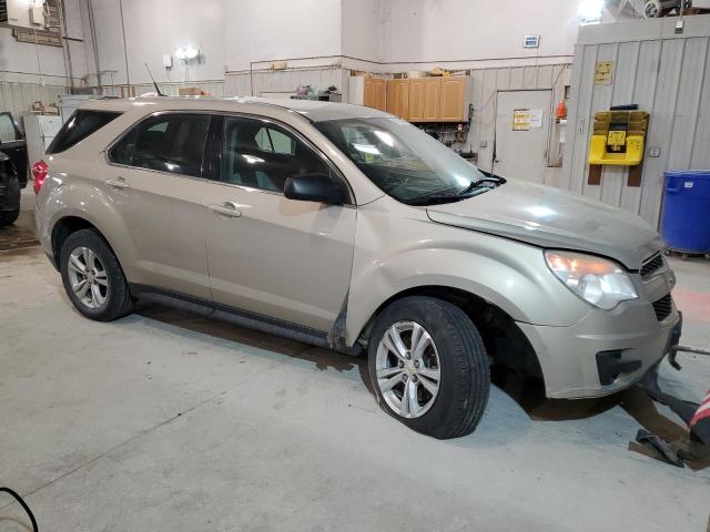 2CNALBEC5B6299114 - 2011 CHEVROLET EQUINOX LS BEIGE photo 4