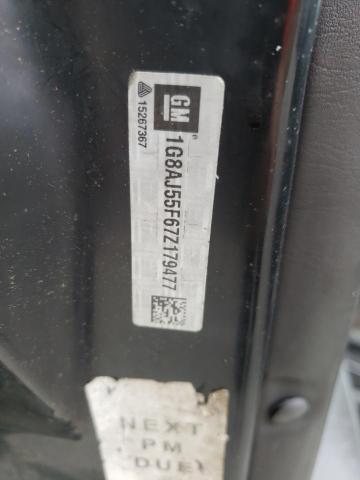 1G8AJ55F67Z179477 - 2007 SATURN ION LEVEL 2 黑色 照片 12