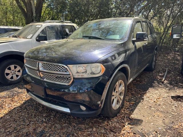 1D4SE4GT0BC594286 - 2011 DODGE DURANGO CREW BLUE photo 2