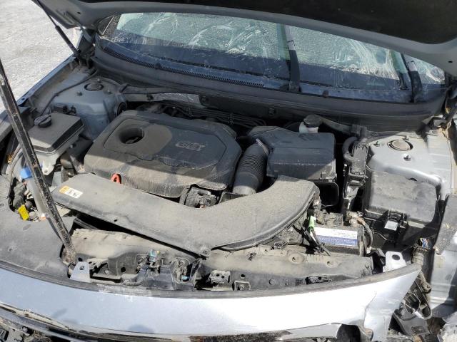 5NPE34AF8FH018393 - 2015 HYUNDAI SONATA SPORT SILVER photo 11