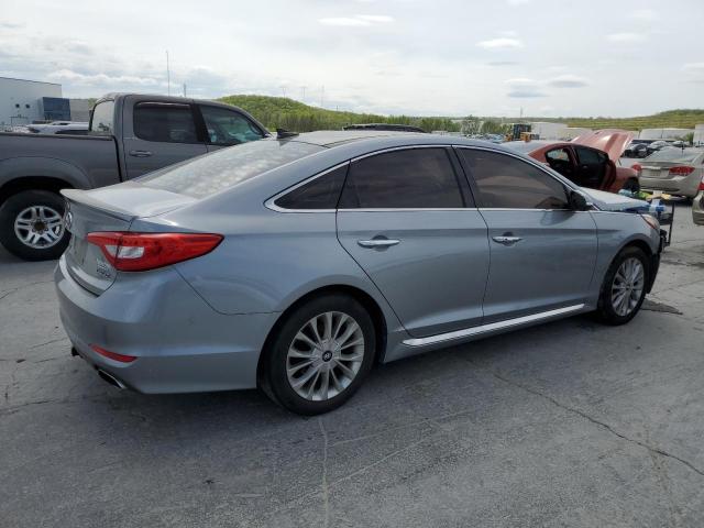 5NPE34AF8FH018393 - 2015 HYUNDAI SONATA SPORT SILVER photo 3