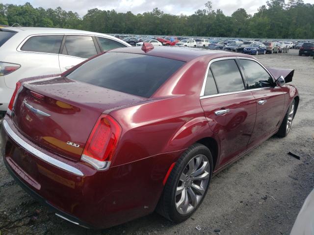 2C3CCAEG6KH609709 - 2019 CHRYSLER 300 LIMITED BURGUNDY photo 3