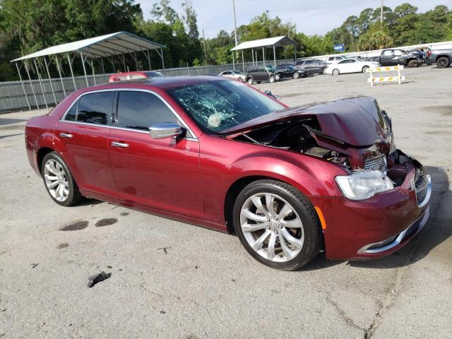 2C3CCAEG6KH609709 - 2019 CHRYSLER 300 LIMITED BURGUNDY photo 4