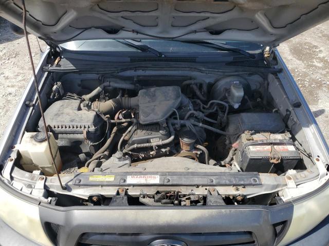 5TETX22N28Z563060 - 2008 TOYOTA TACOMA ACCESS CAB ვერცხლისფერი ფოტო 11