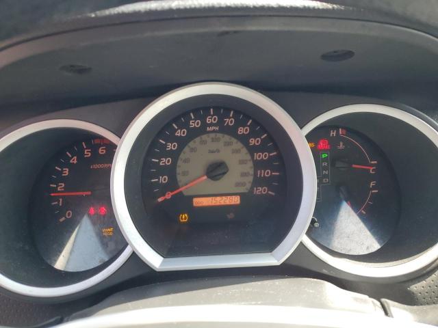 5TETX22N28Z563060 - 2008 TOYOTA TACOMA ACCESS CAB ვერცხლისფერი ფოტო 9