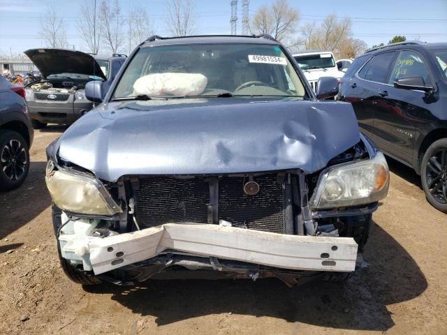 JTEEP21A140061251 - 2004 TOYOTA HIGHLANDER BLUE photo 5