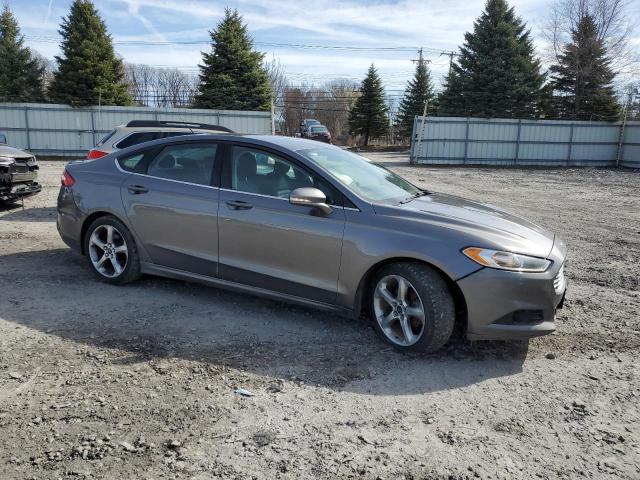 3FA6P0H7XDR374795 - 2013 FORD FUSION SE GRAY photo 4