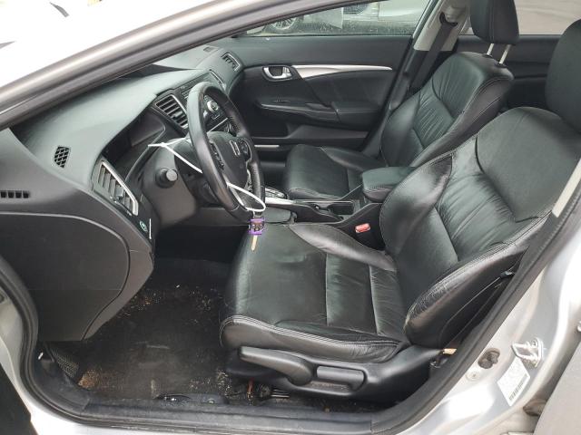 2HGFB2F9XDH535684 - 2013 HONDA CIVIC EXL Gümüş foto 7