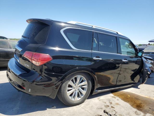 JN8AZ2NF8H9642965 - 2017 INFINITI QX80 BASE BLACK photo 3