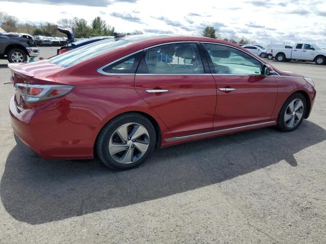 KMHE34L14GA018025 - 2016 HYUNDAI SONATA HYBRID BURGUNDY photo 3