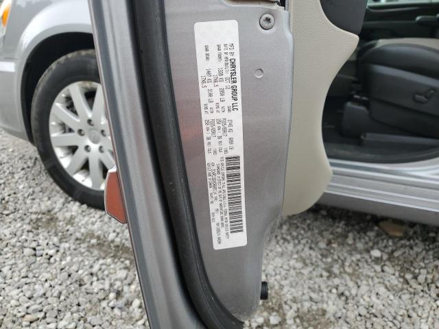 2C4RC1BG0DR605114 - 2013 DODGE GRAND CARA TOURING SILVER photo 13