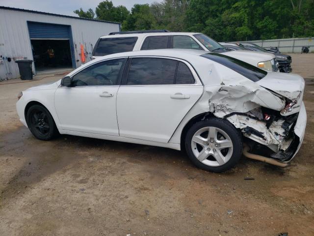 1G1ZA5EU7BF222315 - 2011 CHEVROLET MALIBU LS WHITE photo 2