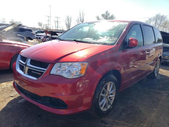 2C4RDGBG4FR737358 - 2015 DODGE GRAND CARA SE RED photo 1