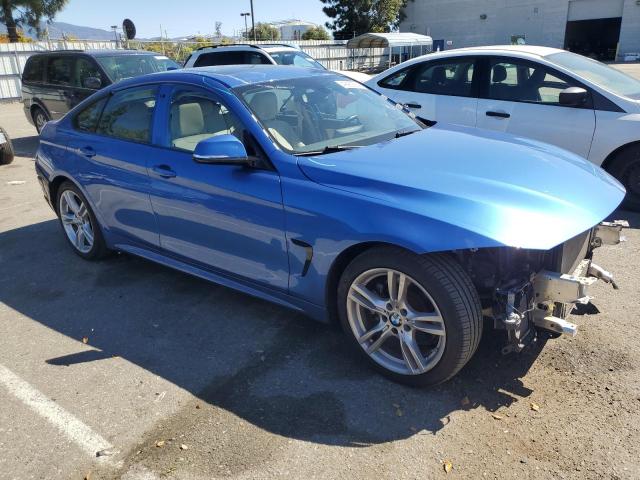 WBA4A9C50FGL87186 - 2015 BMW 428 I GRAN COUPE SULEV BLUE photo 4