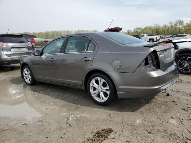 3FAHP0HA3CR156636 - 2012 FORD FUSION SE GRAY photo 2