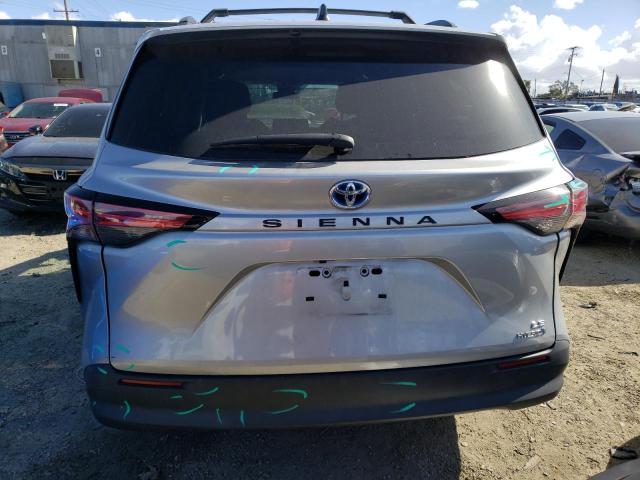 5TDKRKECXMS040957 - 2021 TOYOTA SIENNA LE SILVER photo 6